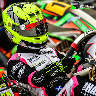 Elite Capital & Co.’s rider Lucas Blintford wins LYDD Junior Kart Championship Final with two broken ribs